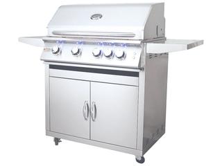 RCS Grills Stainless Steel 32'' Premier with Lights Freestanding Grill-NG