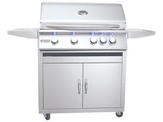 RCS Grills Stainless Steel 32'' Premier with Lights Freestanding Grill-LP