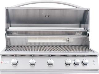RCS Grills 40'' Premier Grill Blue LED with Rear Burner