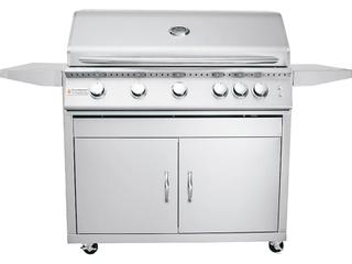 RCS Grills Stainless Steel 40 Premier with Lights Freestanding Grill-NG