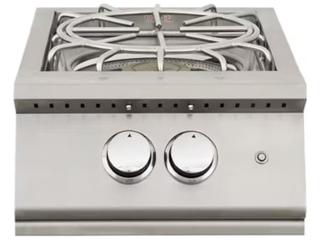 RCS Grills Stainless Steel 1 Burner Gas Built-In Grill