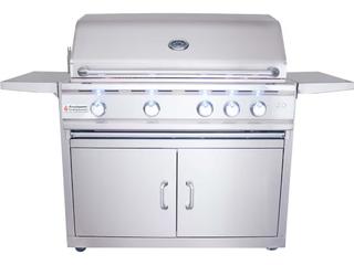 RCS Grills Cutlass Pro Stainless Steel 4 Burner Gas On Cart Grill