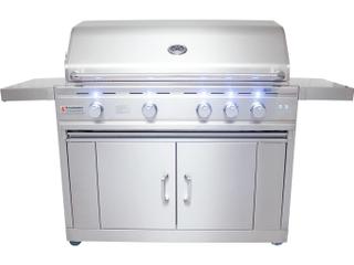 RCS Grills Stainless Steel 42'' Cutlass Pro Freestanding Grill-NG