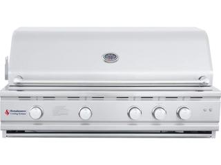 RCS Grills Stainless Steel 42" Cutlass Pro Grill with Rear Burner, Briquette Trays & Blue LEDs -