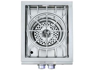 RCS Grills Stainless Steel Pro Side Burner Slide-in with Blue LED-Propane