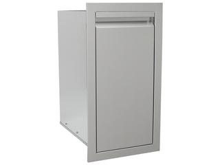 RCS Grills Stainless Steel Valiant Narrow Trash Drawer-Trash Can Included