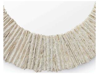 Regina Andrew Slate Natural Round Wall Mirror