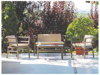 Resol Click-Clack 4 Piece Conversation Set Sand