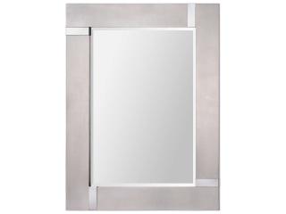 Renwil Capiz Silver Leaf Rectangular Wall Mirror