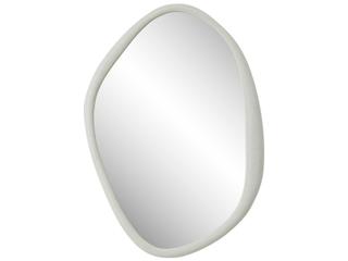 Renwil Folignio Rice Stone Oval Wall Mirror