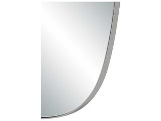 Renwil Talco Polished Nickel Oval Wall Mirror