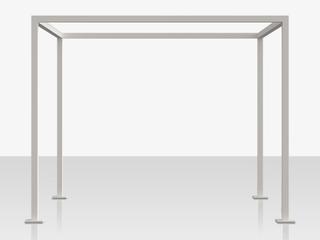 Decoscape Breeze Aluminum Cabana 8'