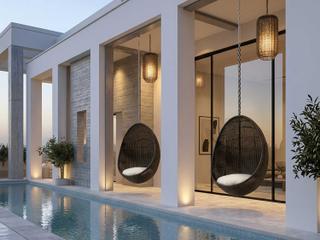 Sika Design Exterior Aluminum Nanna Ditzel Hanging Egg Chair