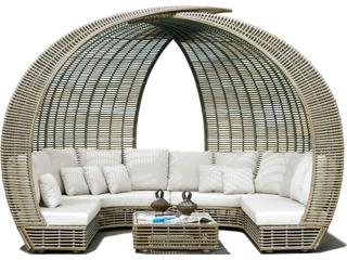 Sparta Kubu Mushroom Aluminum Cushion Lounge Bed