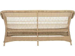 Sika Indoor Georgia Garden Charlot Tan Loveseat