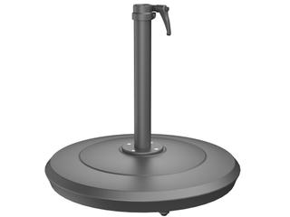 Shademaker Aurora Cast Aluminum Umbrella 100lbs Base with Wheels