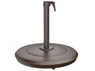 Shademaker Aurora Cast Aluminum Umbrella 100lbs Base with Wheels