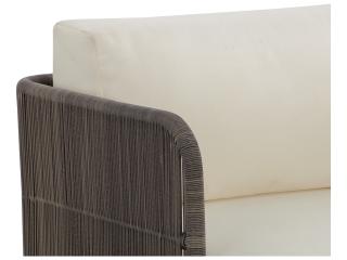 Sunpan Outdoor Ravenna Swivel Armchair in Stinson Cream