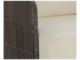 Sunpan Outdoor Ravenna Swivel Armchair in Stinson Cream
