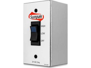Sunpak 48 Inch Stainless Steel Two Stage Btu Patio Heater (Hardwired)