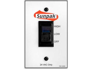 Sunpak 48 Inch Stainless Steel Two Stage Btu Patio Heater (Hardwired)
