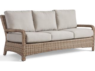 South Sea Rattan Caswell Wicker Mushroom Outdoor Patio Sofa