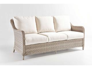 South Sea Rattan Mayfair Wicker Pebble Outdoor Patio Sofa