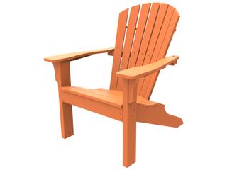 Seaside Casual Shellback Adirondack Recycled Plastic Chair