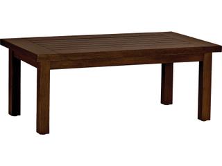 Summer Classics Club Aluminum Rectangular Outdoor Patio Coffee Table
