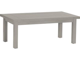 Summer Classics Club Aluminum Rectangular Outdoor Patio Coffee Table
