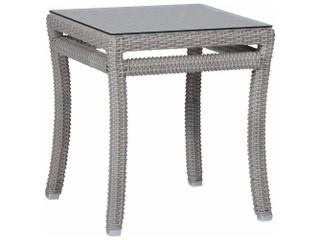 Summer Classics Club Woven Square Outdoor End Table