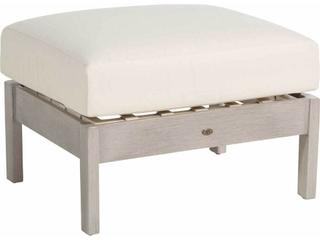 Kennebunkport Aluminum Outdoor Patio Ottoman
