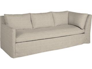 Nora Outdoor Right Arm Facing Corner Sofa in Washboard Mist