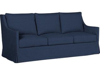 Grid Cloth Mist Left Arm Facing Corner Sofa — Shelby Outdoor Sofa in Grid Cloth Mist