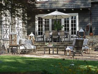 Summer Classics Croquet Aluminum Outdoor Patio Lounge Set