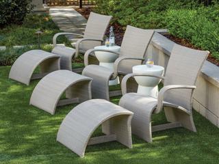 Summer Classics Halo Wicker Lounge Set