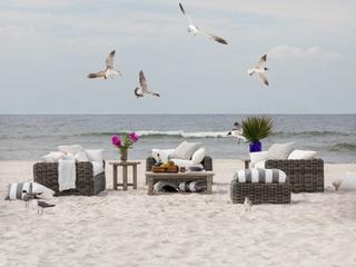 Summer Classics Montecito Wicker Outdoor Patio Lounge Set