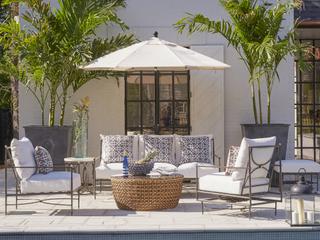 Summer Classics Roma Aluminum Patio Lounge Set