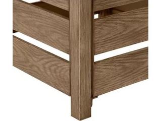 Suncoast Marinaluxe Wood Square Fire Pit Table