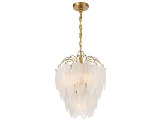 Savoy House Boa 5-Light Warm Brass Tiered Chandelier