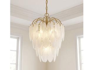 Savoy House Boa 5-Light Warm Brass Tiered Chandelier