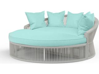 Sunset West Miami Frost Rope Cushion Lounge Bed