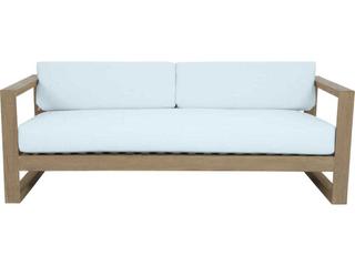 Sunset West Coastal Te Teak Wood Cushion Sofa