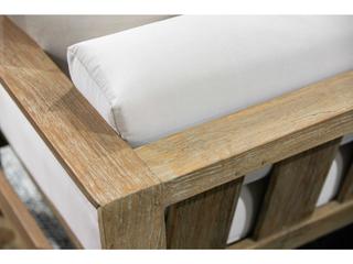 Sunset West Coastal Te Teak Wood Cushion Sofa