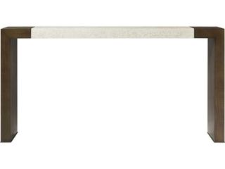Theodore Alexander Catalina Rectangular Wood Earth Console Table