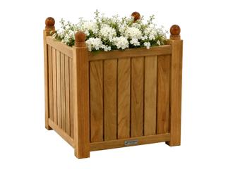 Three Birds Casual Teak Medium Flower Box