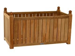 Three Birds Casual Teak Flower Box Rectangle