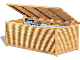 Large Teak Outdoor Storage Box