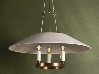 Troy Lighting Archive 3-Light Patina Brass Candelabra Chandelier