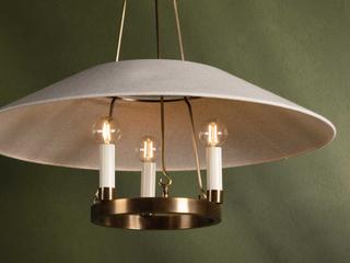 Troy Lighting Archive 3-Light Patina Brass Candelabra Chandelier